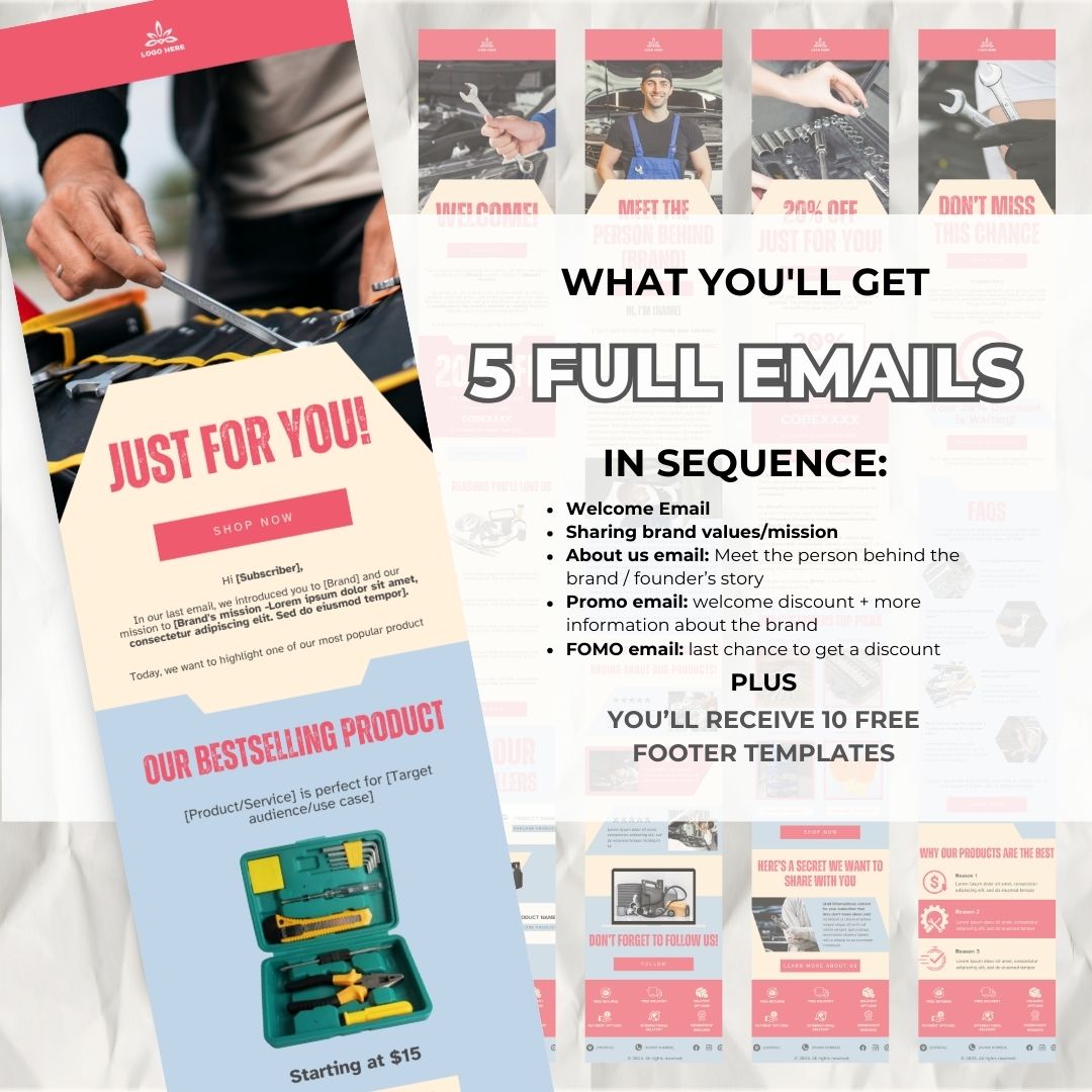 5 Welcome email sequence