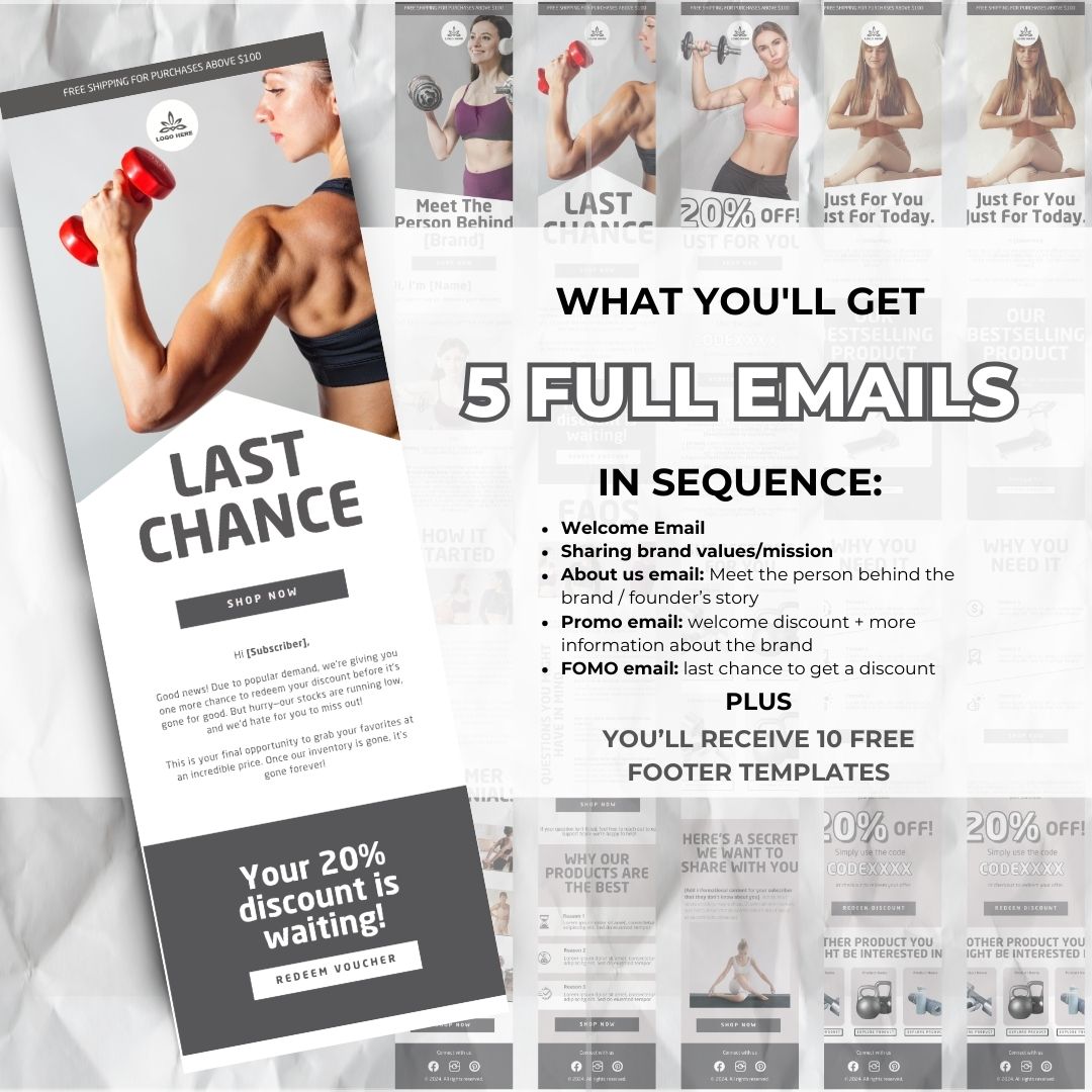 5 Welcome email sequence