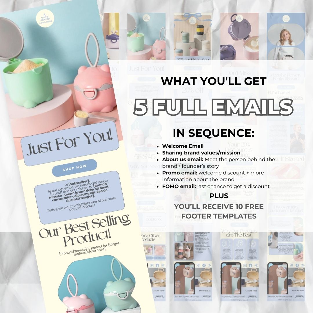 5 Welcome email sequence