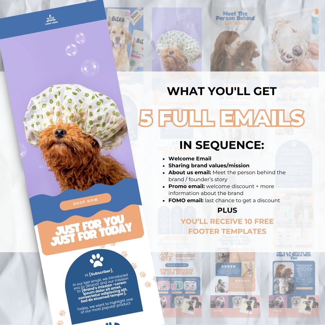 5 Welcome email sequence