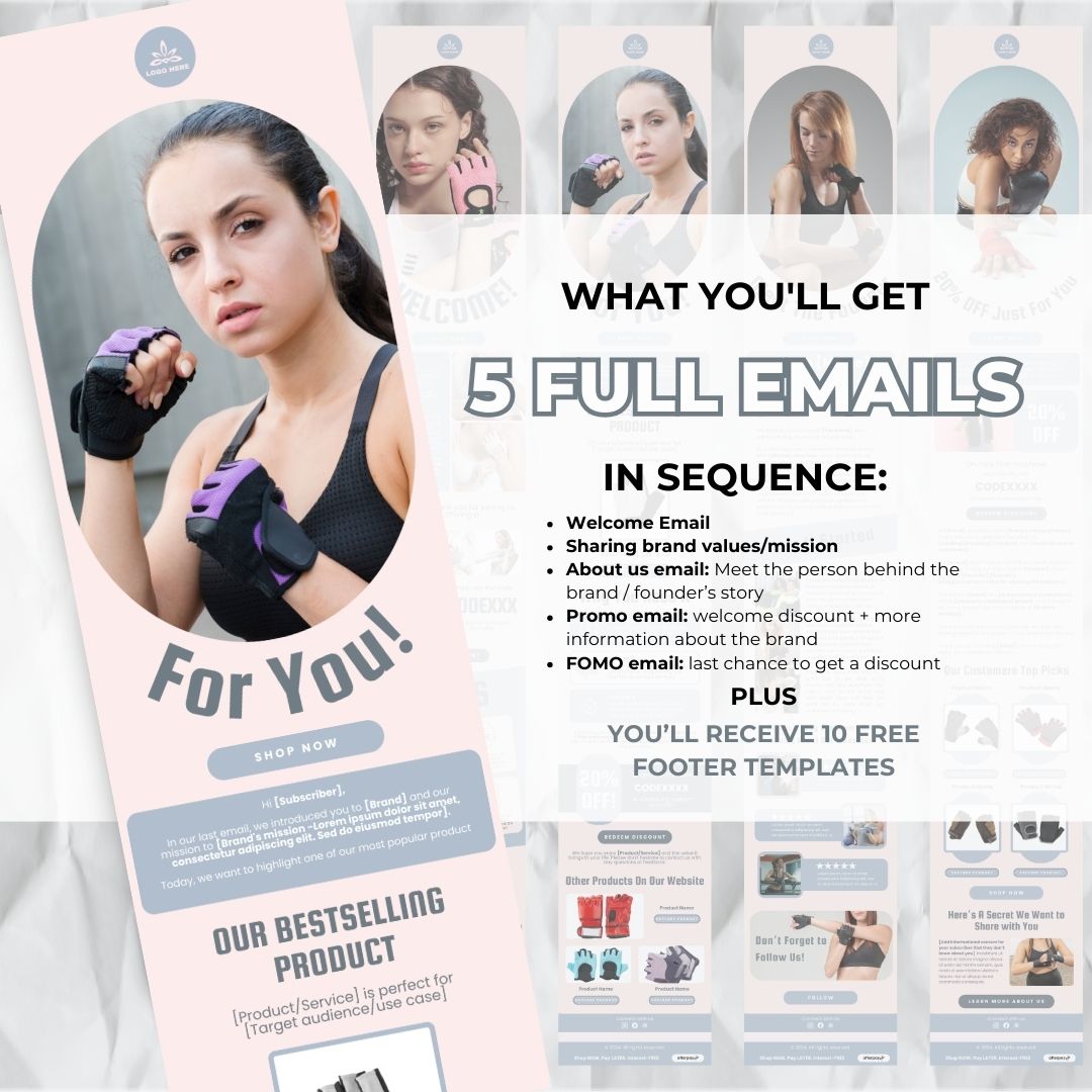 5 Welcome email sequence