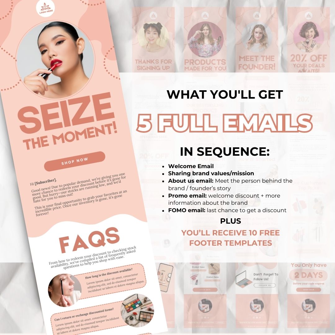 5 Welcome email sequence