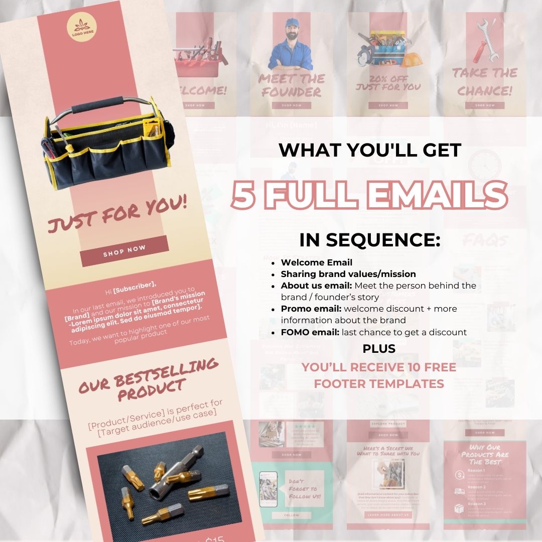5 Welcome email sequence