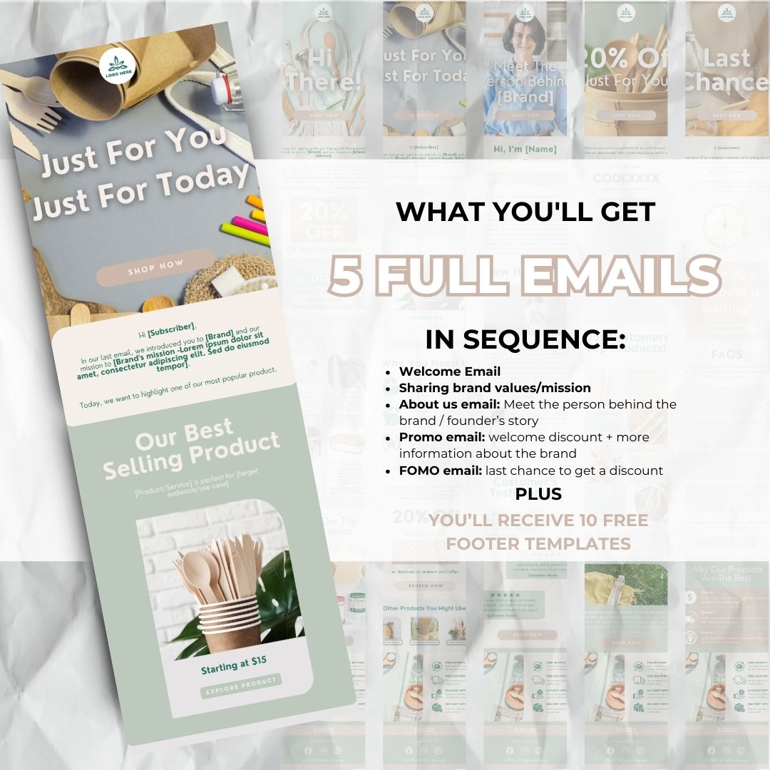 5 Welcome email sequence