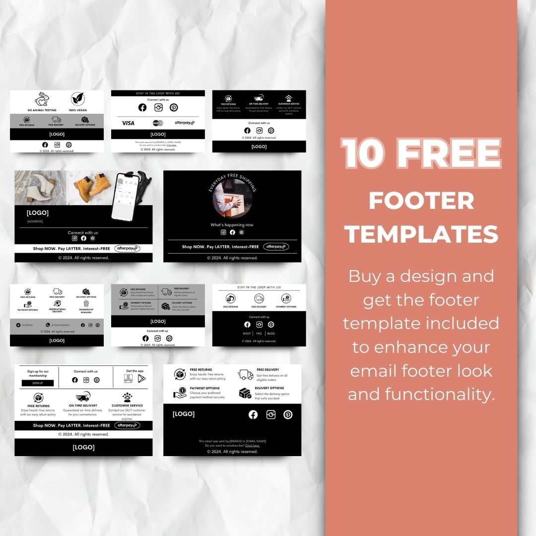 Footer templates