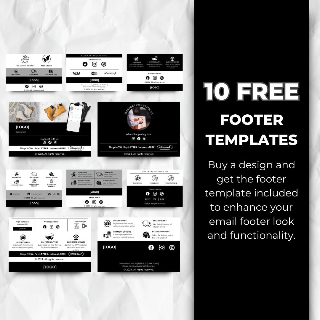 Footer templates