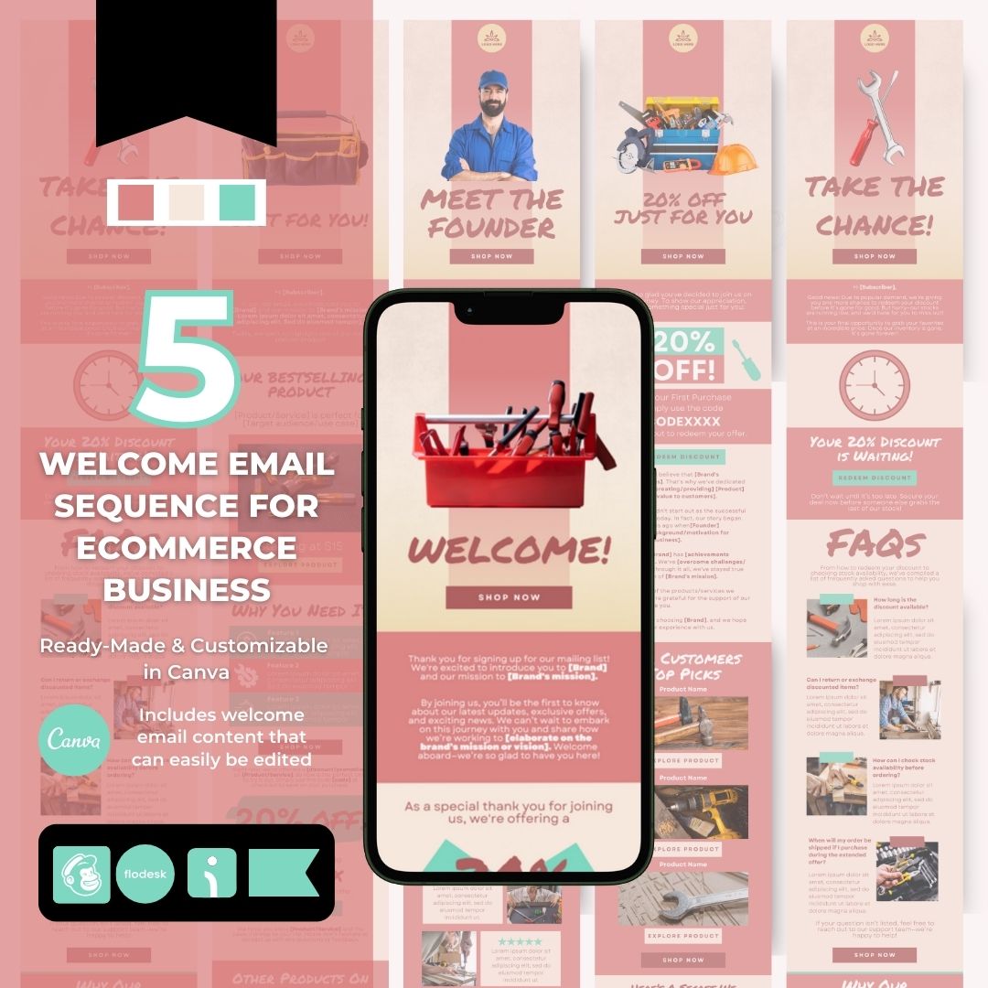 Welcome email sequence template