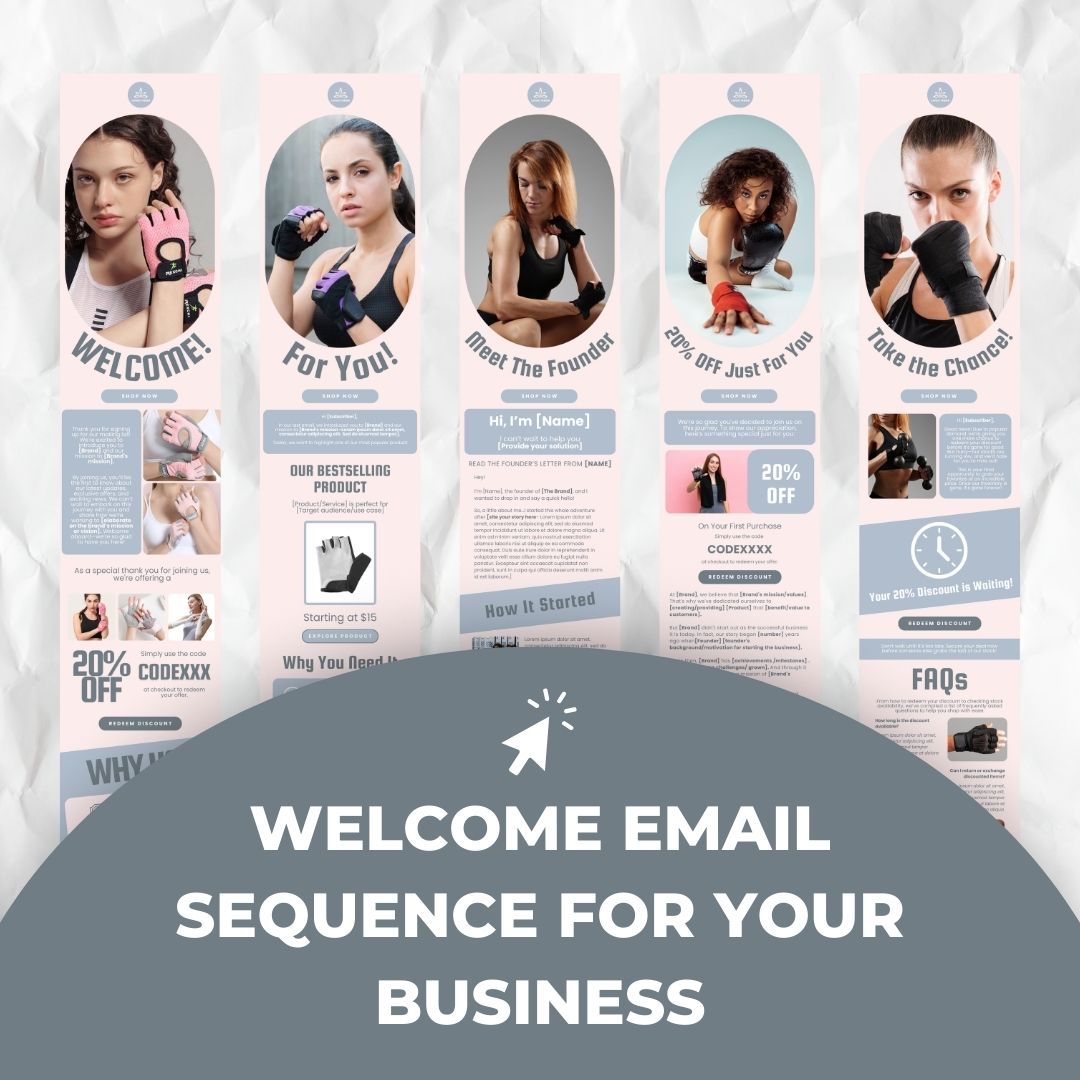 welcome email sequence for business