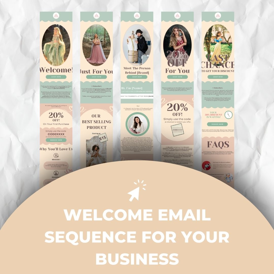 welcome email sequence for business