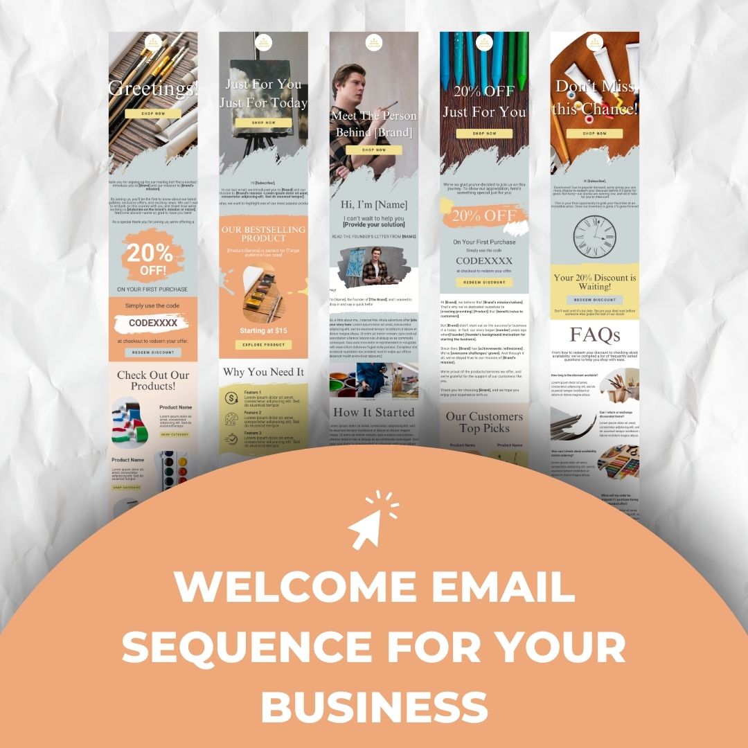 fully customizable email template