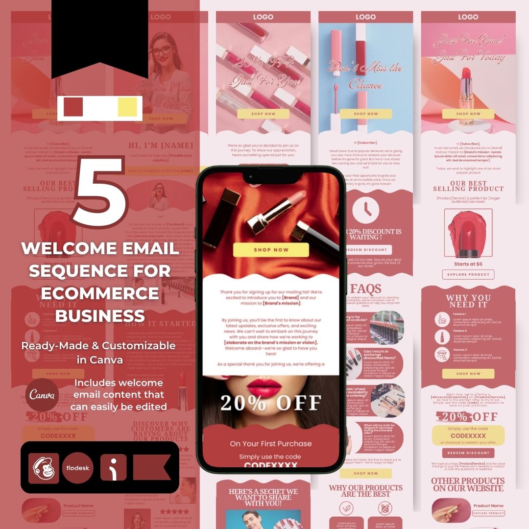 Welcome email sequence template