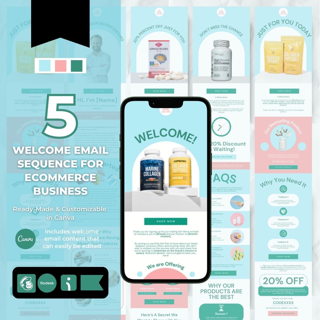 Welcome email sequence template