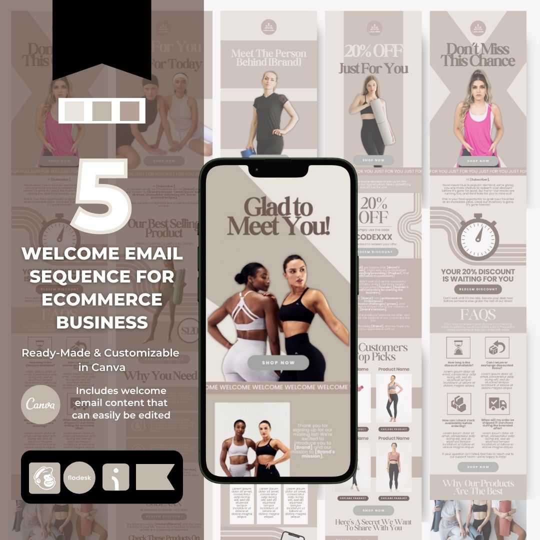 Welcome email sequence template