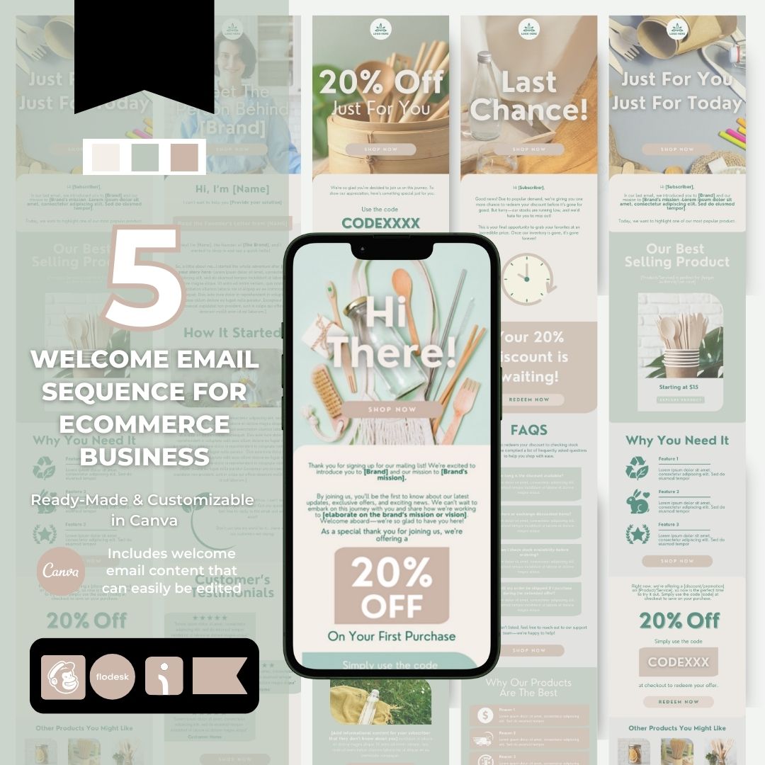 Welcome email sequence template