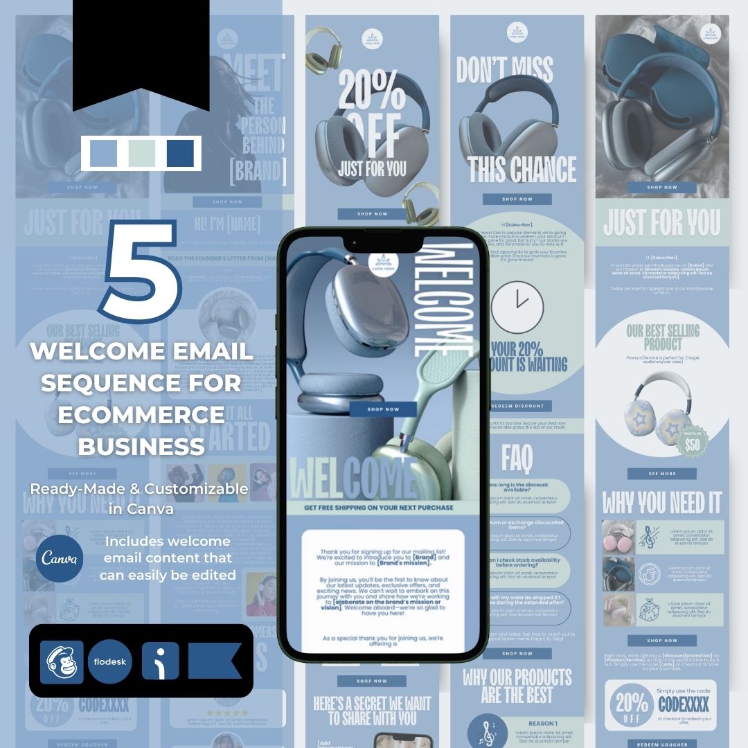 Welcome email sequence template