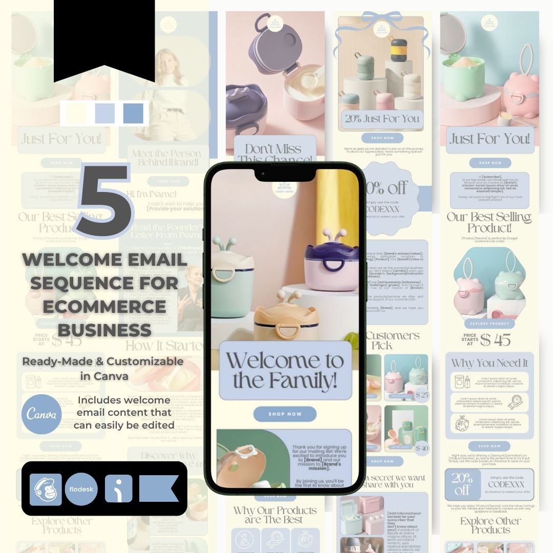 Welcome email sequence template