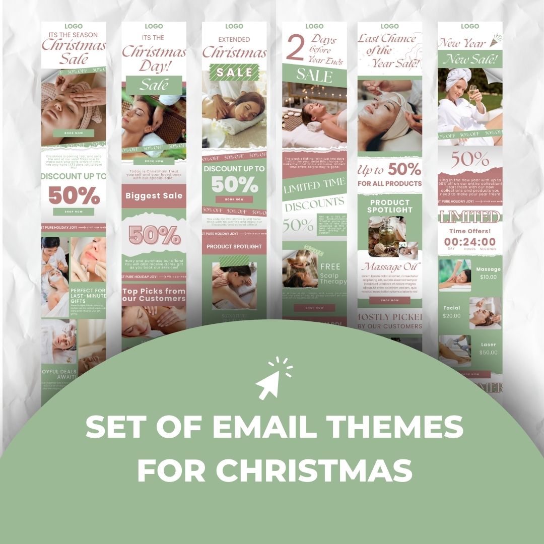 Christmas email themes