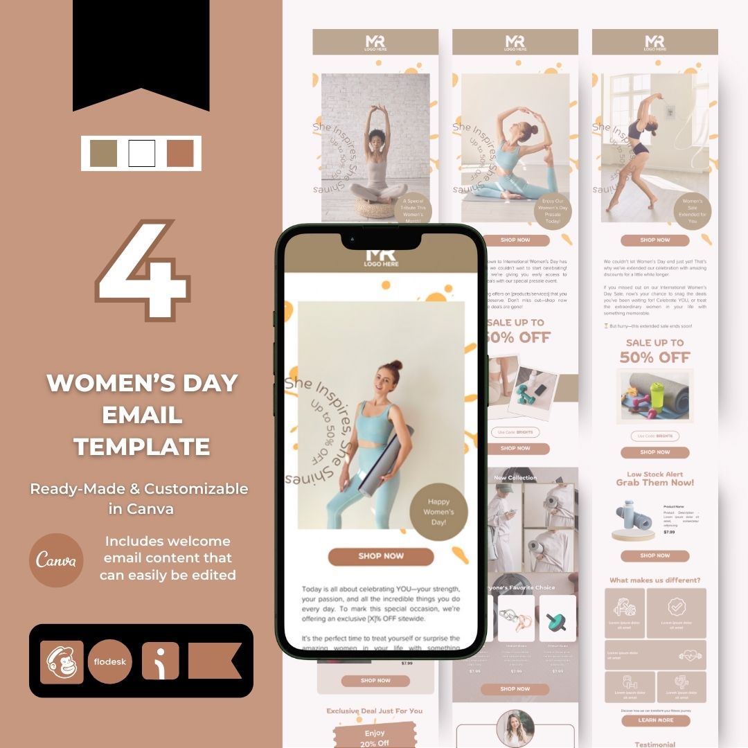 Womens day email template