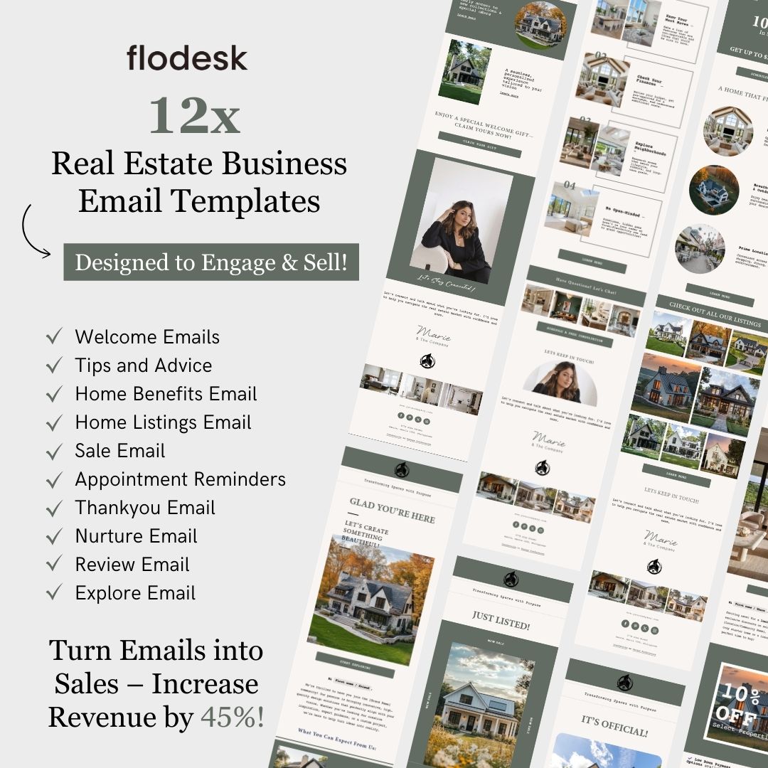 Flodesk Real Estate Business Email Template