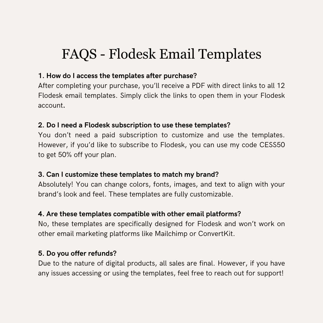 Real Estate Business Email Template FAQ
