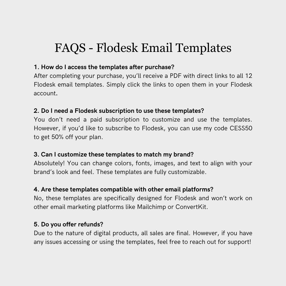 Real Estate Business Email Template FAQ