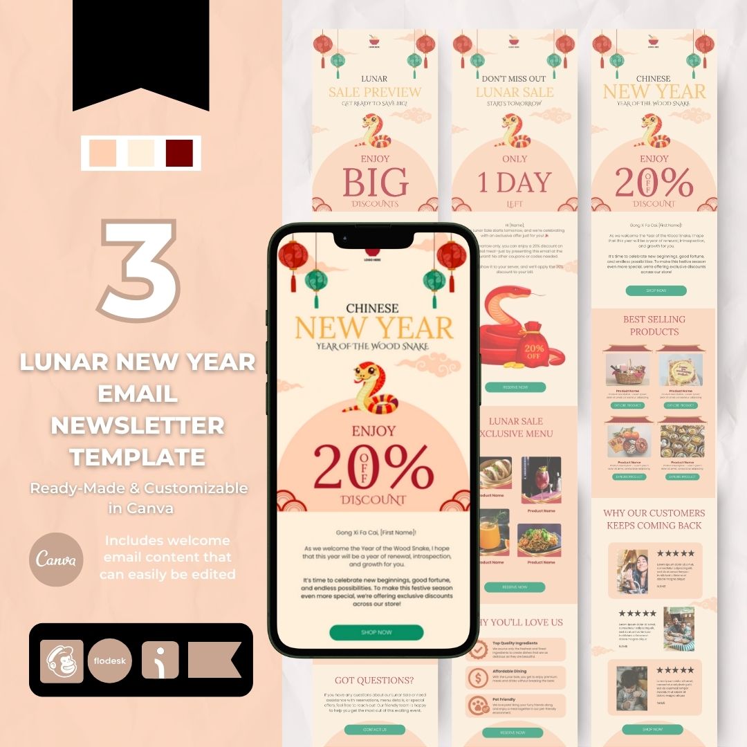 Lunar New Year Email Template