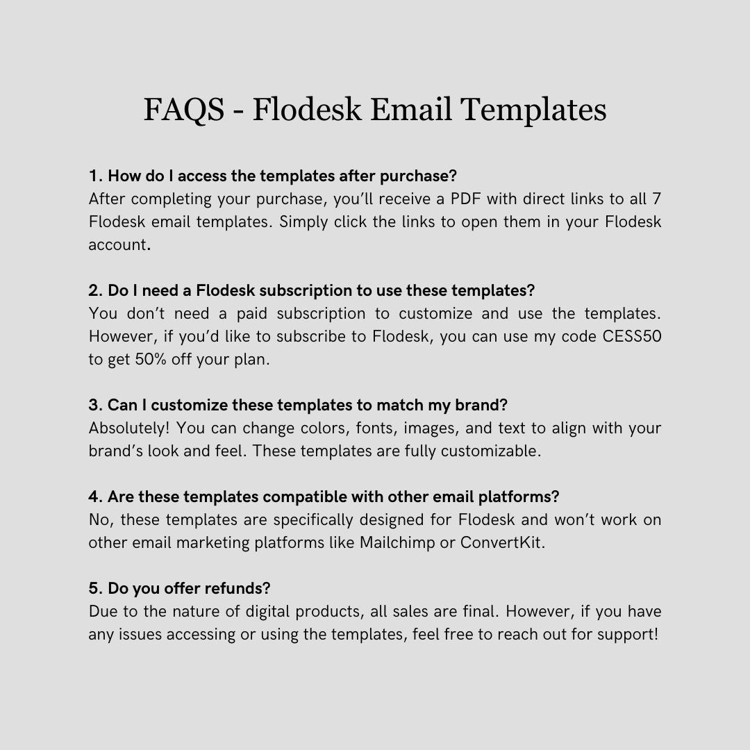 Real Estate Business Email Template FAQ