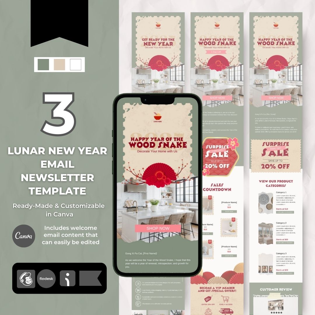 Lunar New Year Email Template