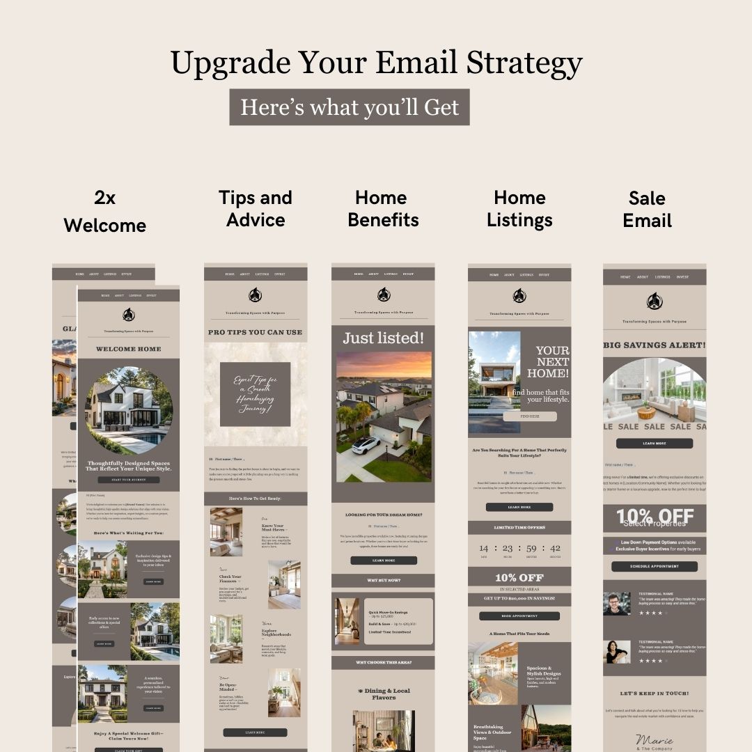 Real Estate Business Email Strategy