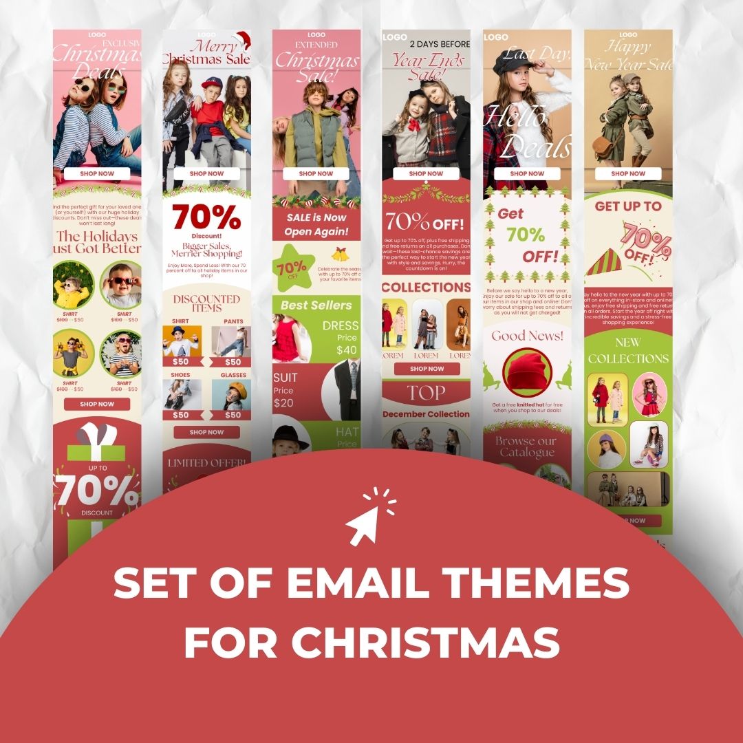 Christmas email themes