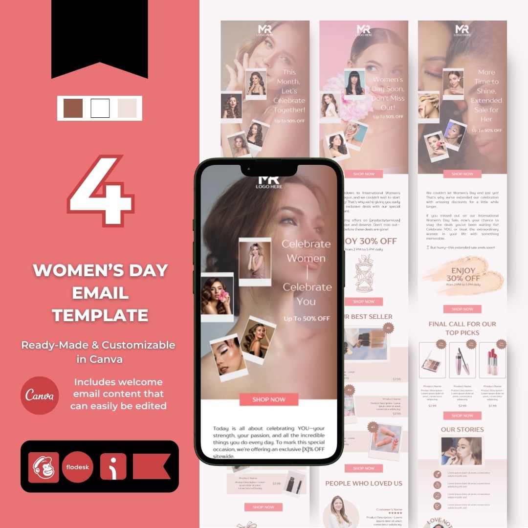 Womens day email template