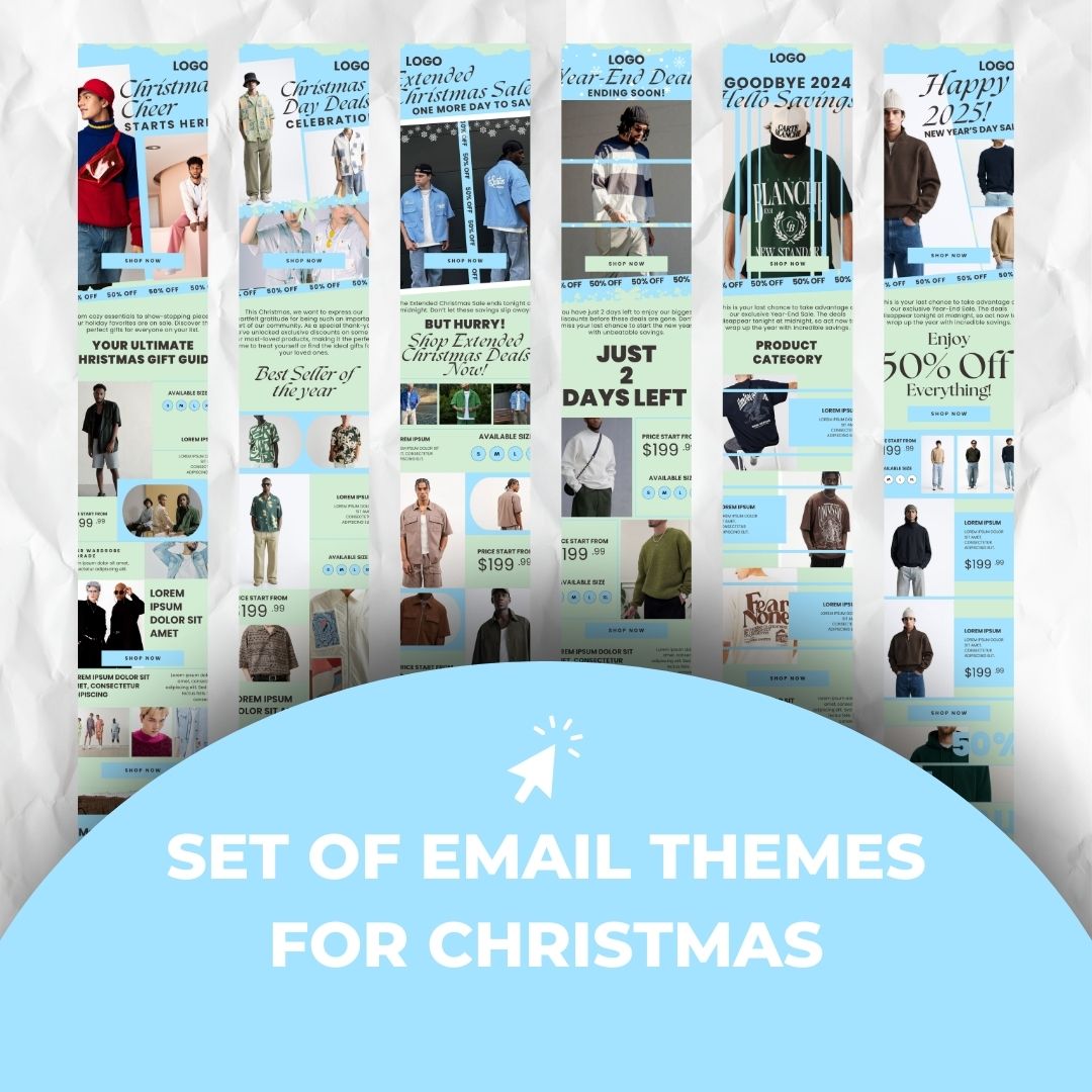Christmas email themes