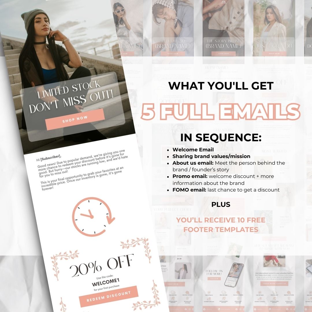 5 Welcome email sequence