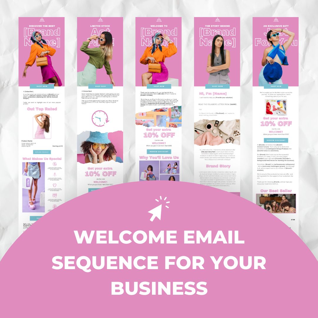 welcome email sequence for business