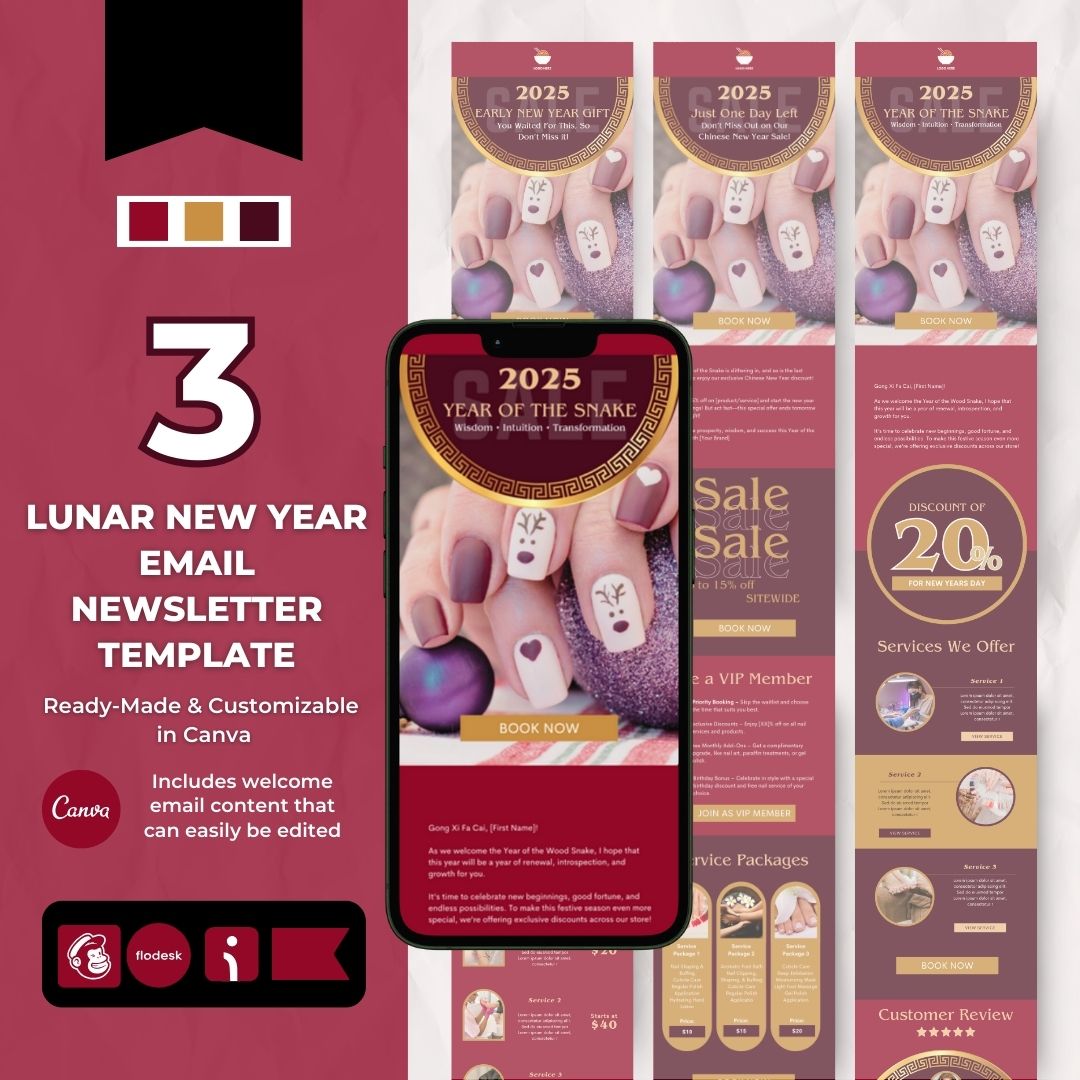 Lunar New Year Email Template