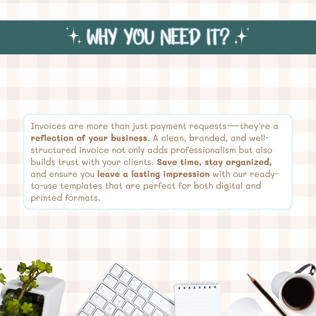 Business invoice template