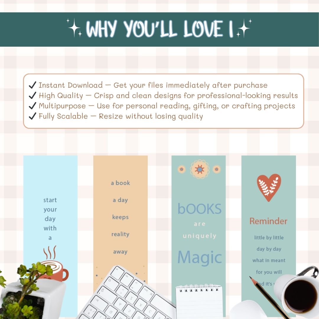 why you will love the bookmark templates
