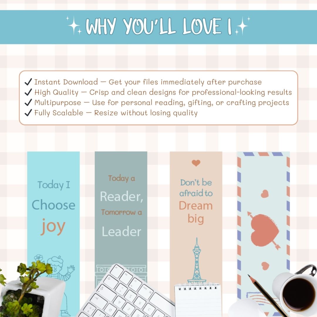 why you will love the bookmark templates