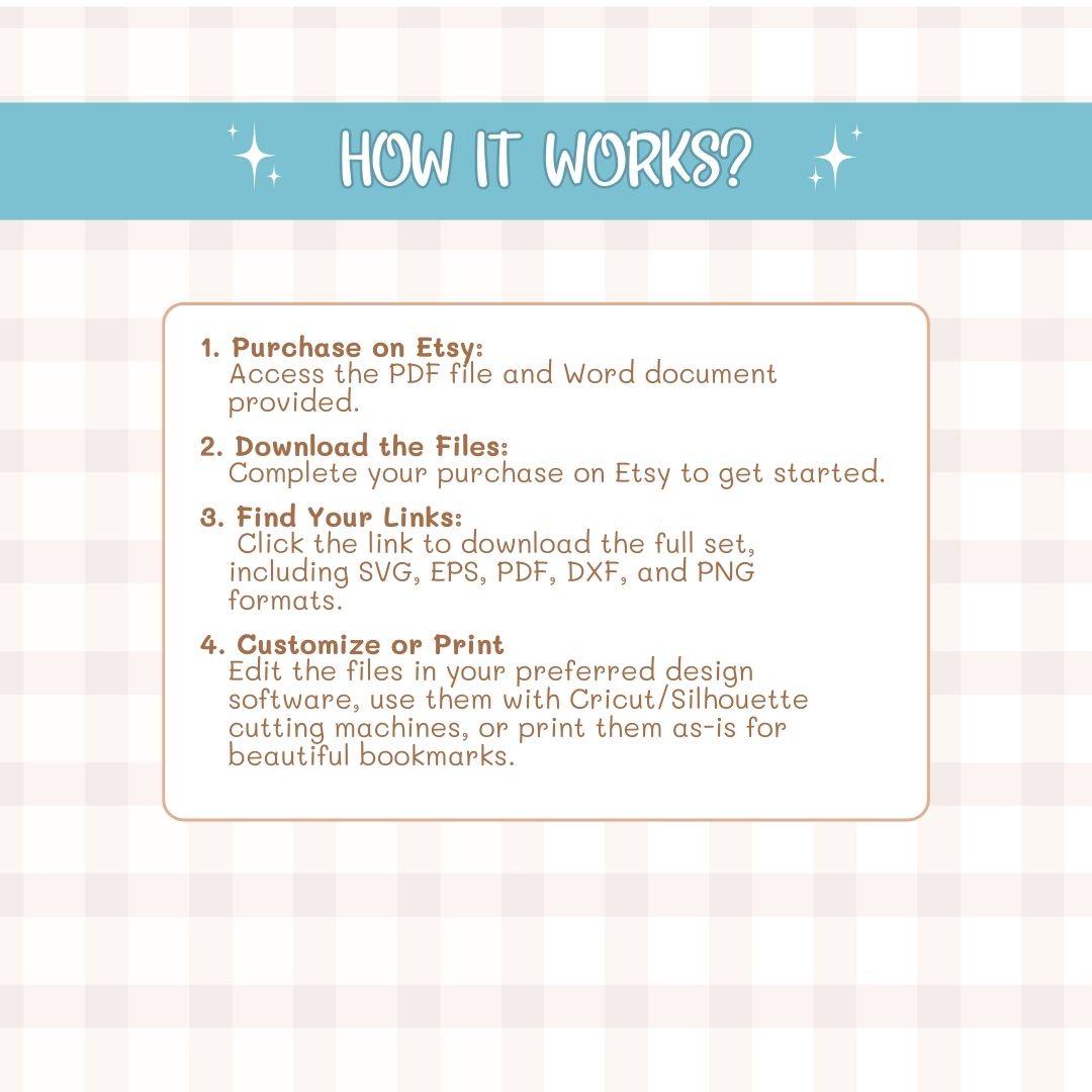 how the bookmark templates work