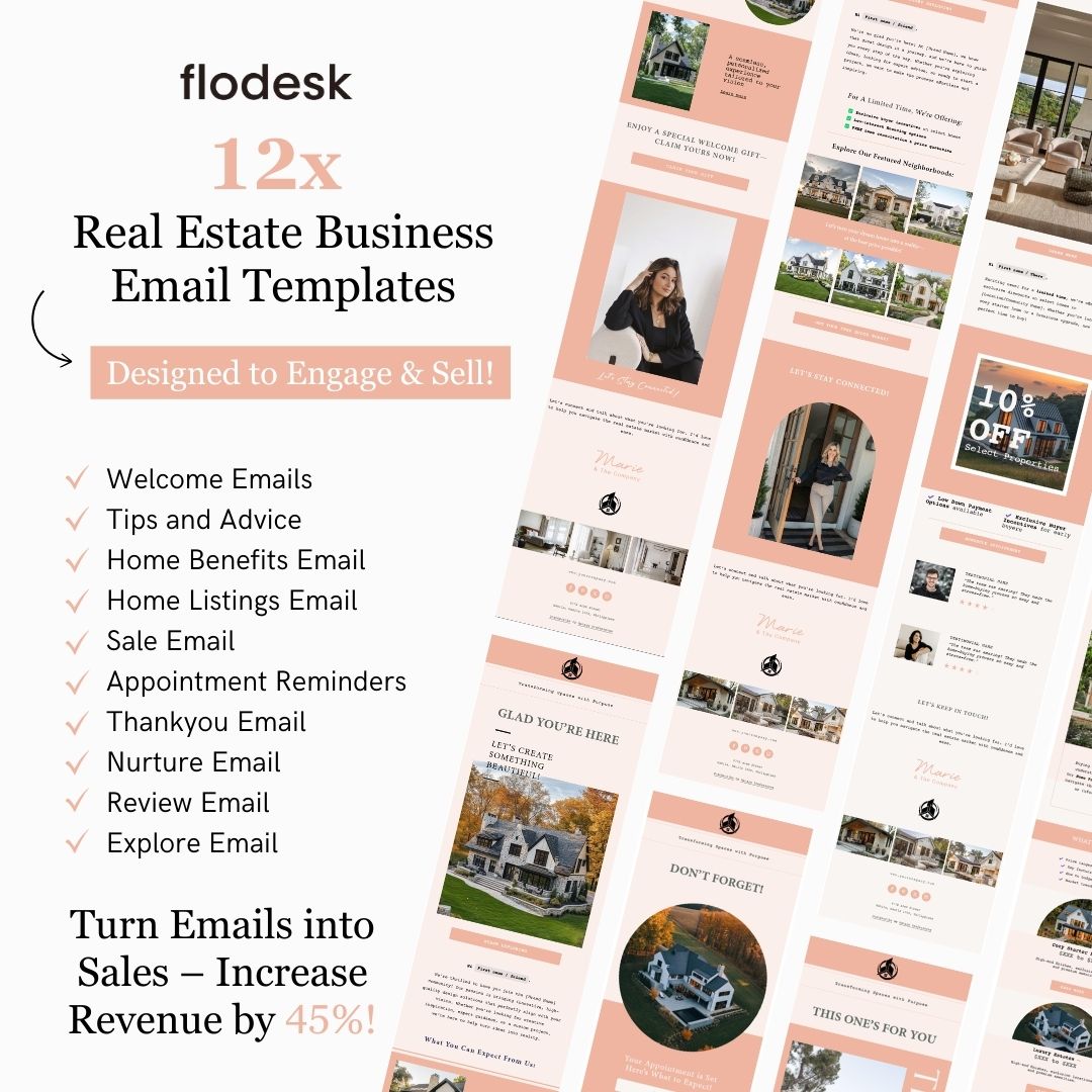 Flodesk Real Estate Business Email Template