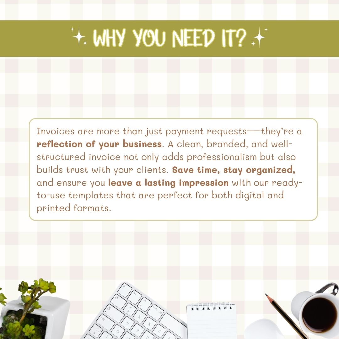 Business invoice template