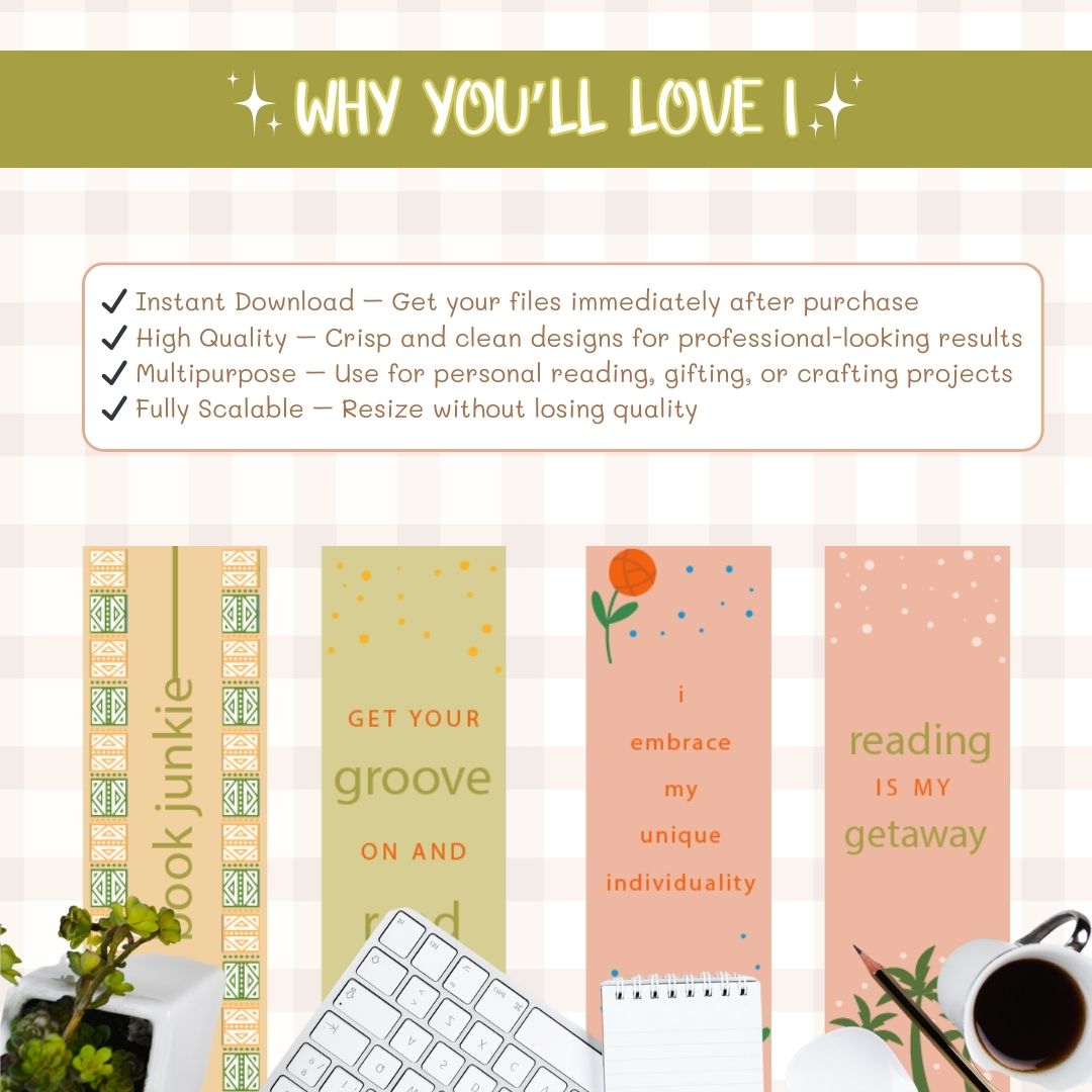 why you will love the bookmark templates