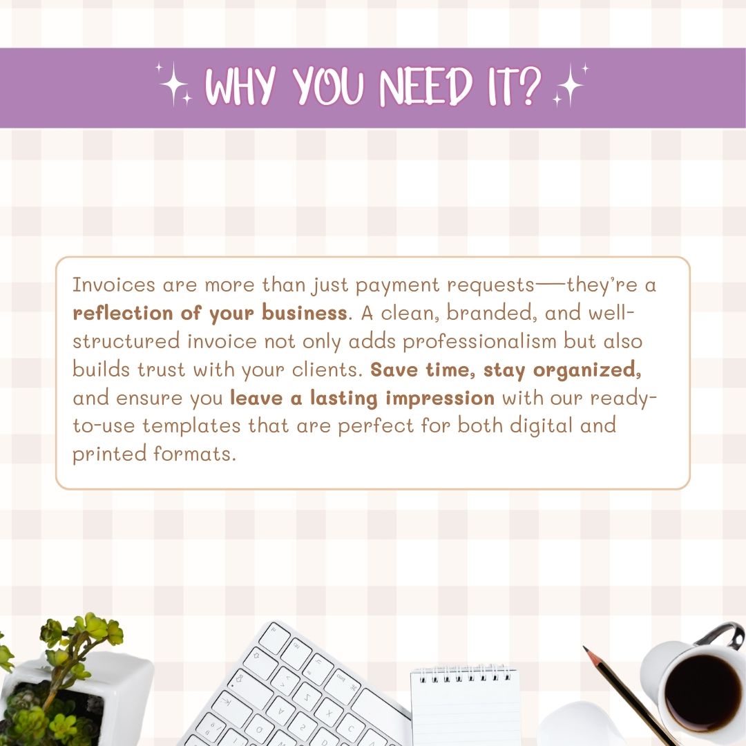 Business invoice template