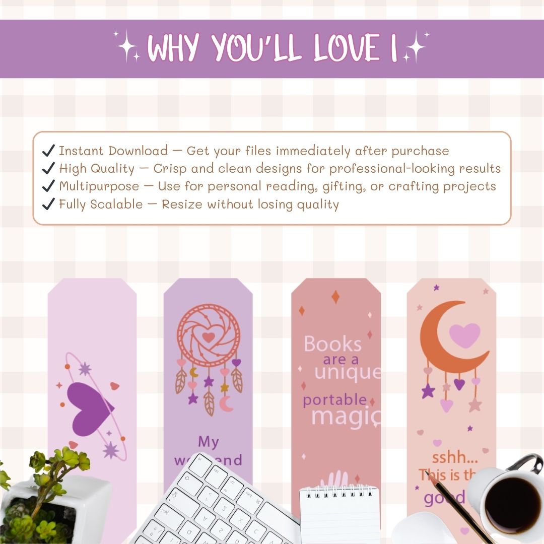 why you will love the bookmark templates