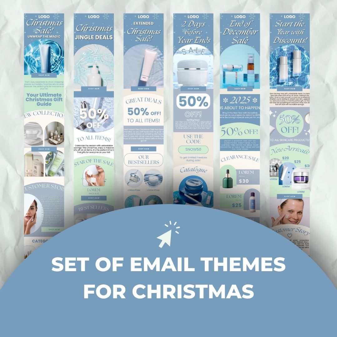Christmas email themes