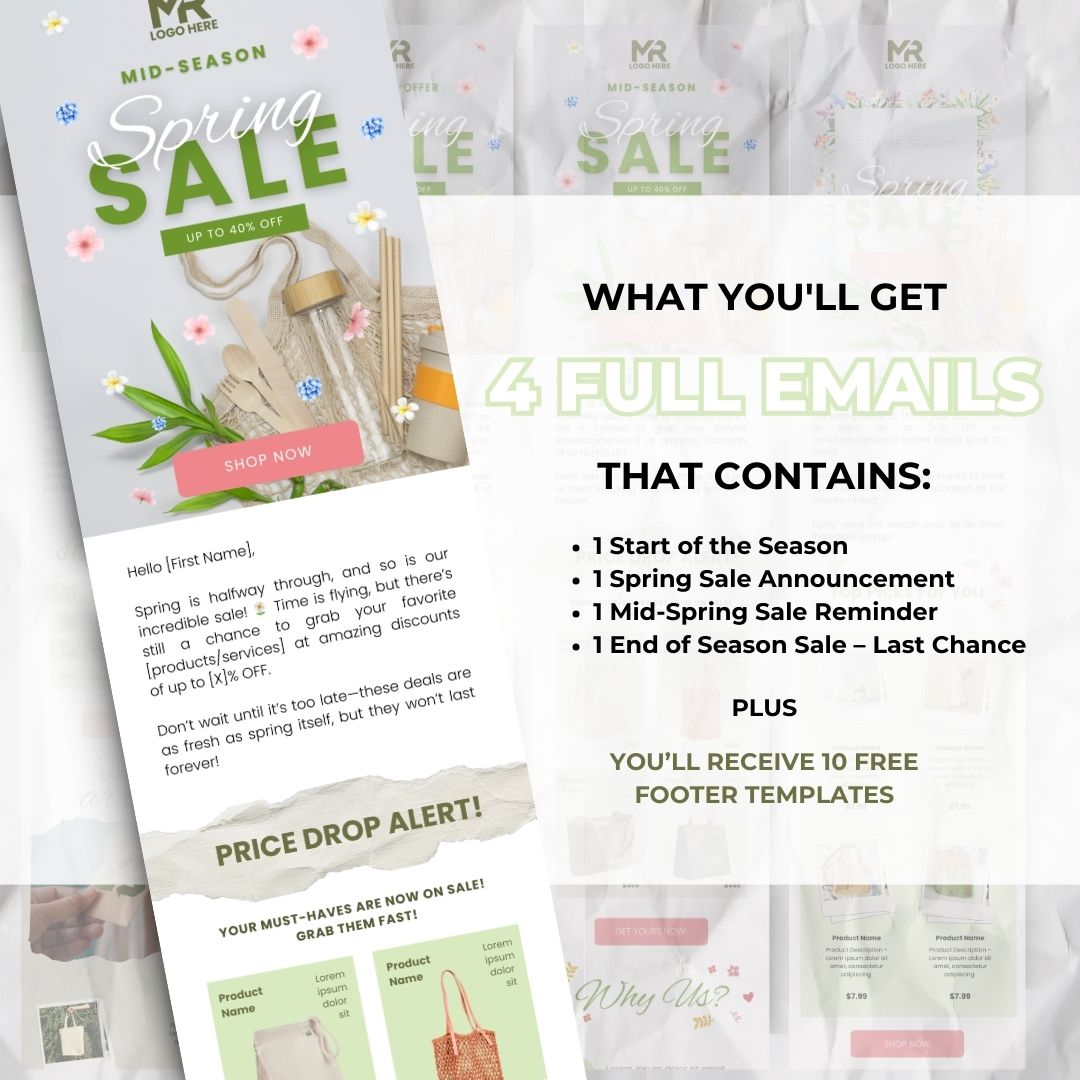 full spring email templates