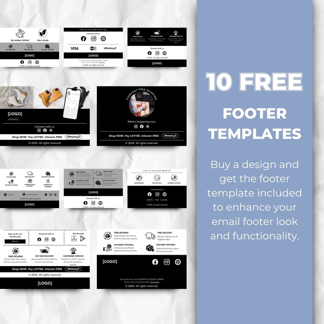 footer templates