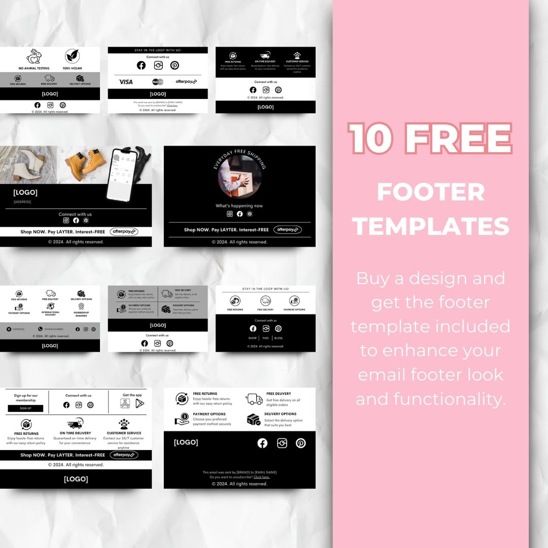 footer templates