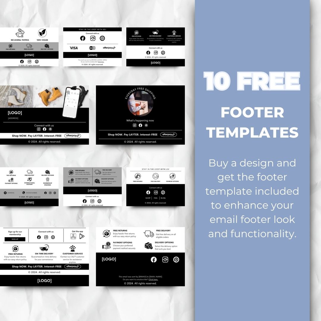 footer templates