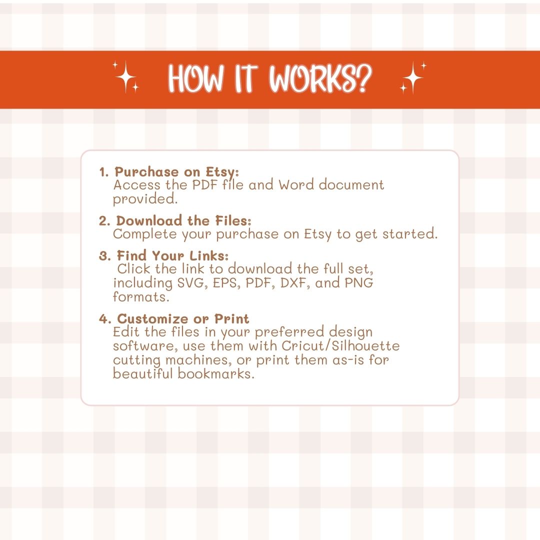 how the bookmark templates work